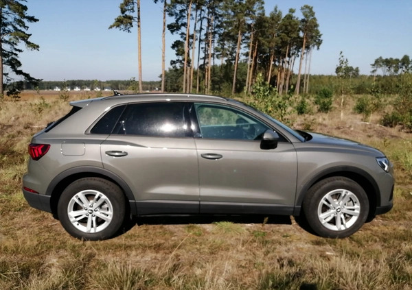 Audi Q3 cena 136900 przebieg: 18760, rok produkcji 2021 z Pasłęk małe 191
